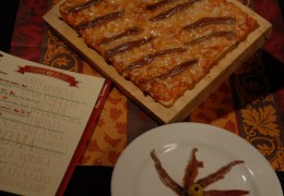 Pizza de anchoas